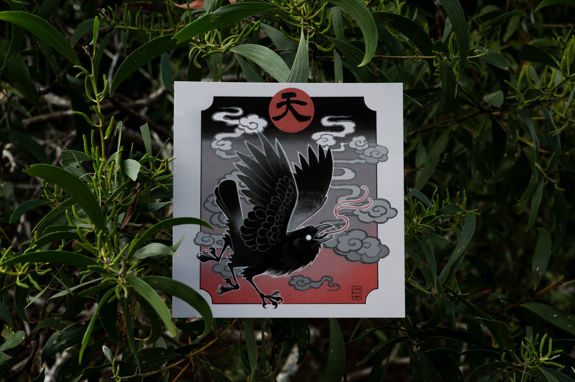 PRINT ✦「八咫烏」YATAGARASU | crowlees